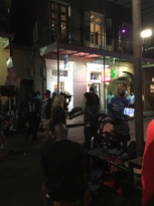 Filming in downtown NOLA